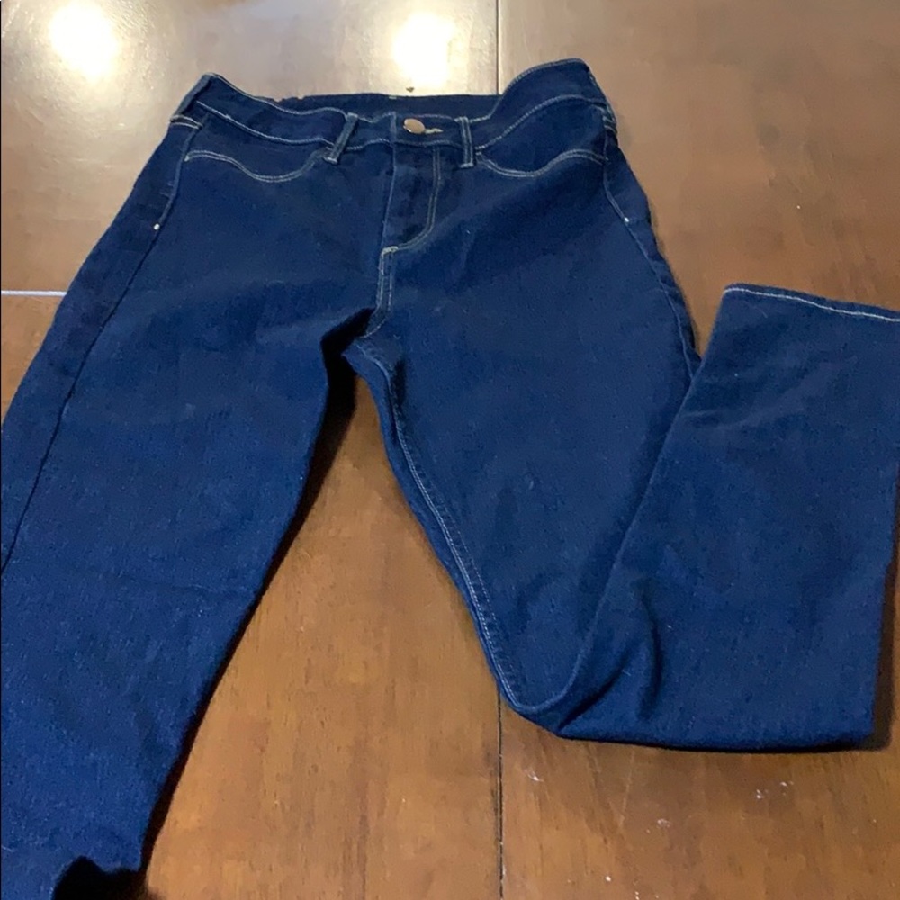 Skinny High Waist Ankle Jeans
